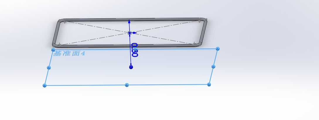 SOLIDWORKS 怎么用曲面，投影曲面画异形桌子，sw天花板 